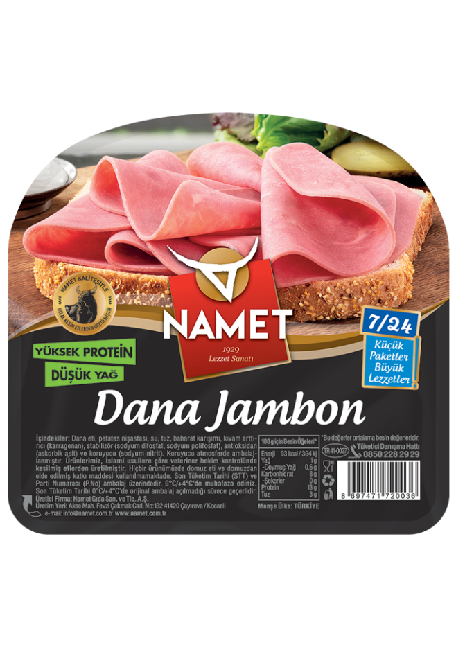 Namet 7/24 Dana Jambon 50 gr