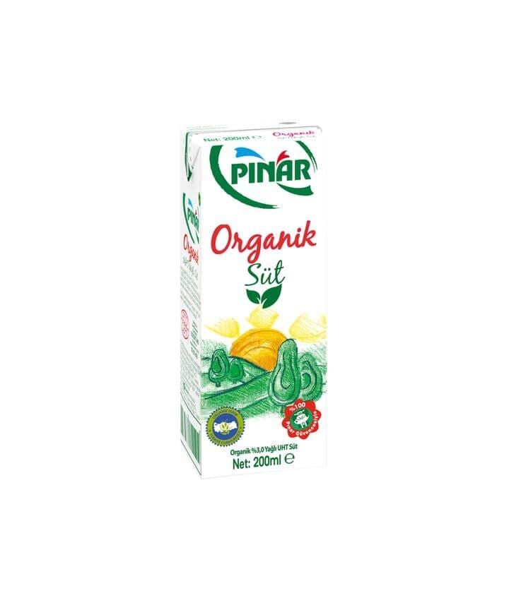 Pınar Süt Organik 200 ml