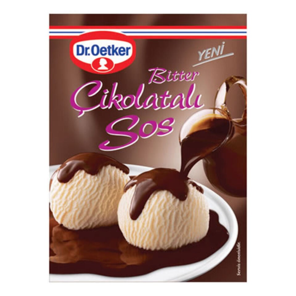 Dr. Oetker Bitter Çikolatalı Tatlı Sos 125 gr
