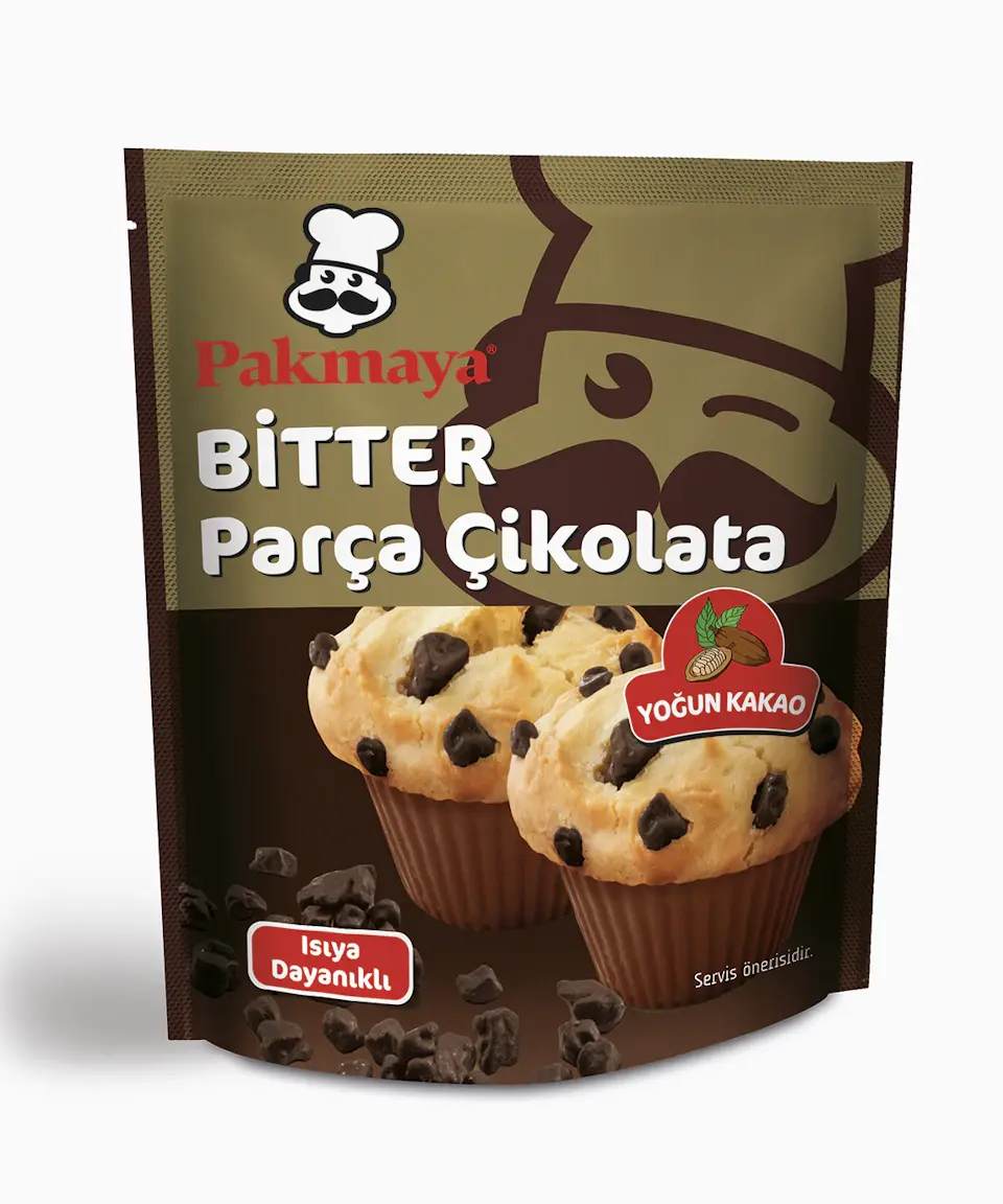 Pakmaya Bitter Parça Çikolata 70 gr