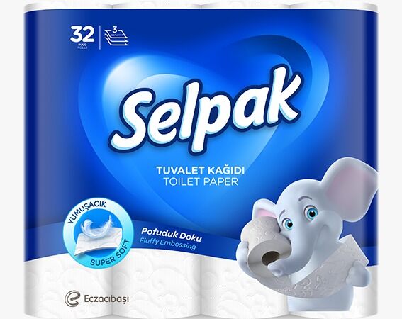 SELPAK TUVALET KAĞIDI 32 Lİ