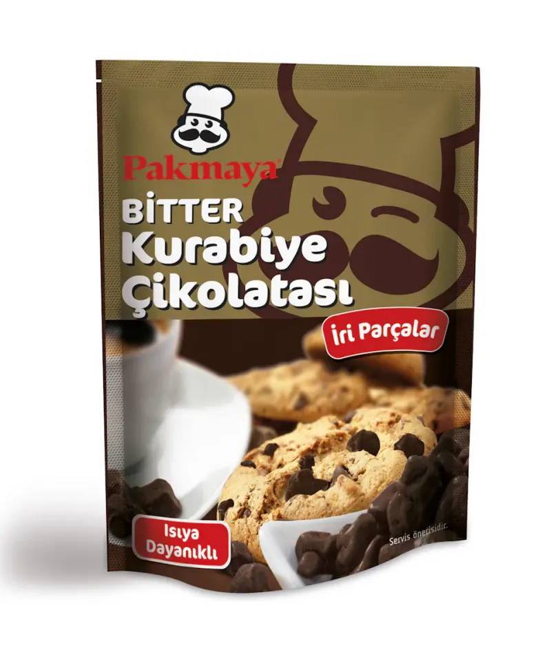 Pakmaya Bitter Kurabiye Çikolata 90 gr