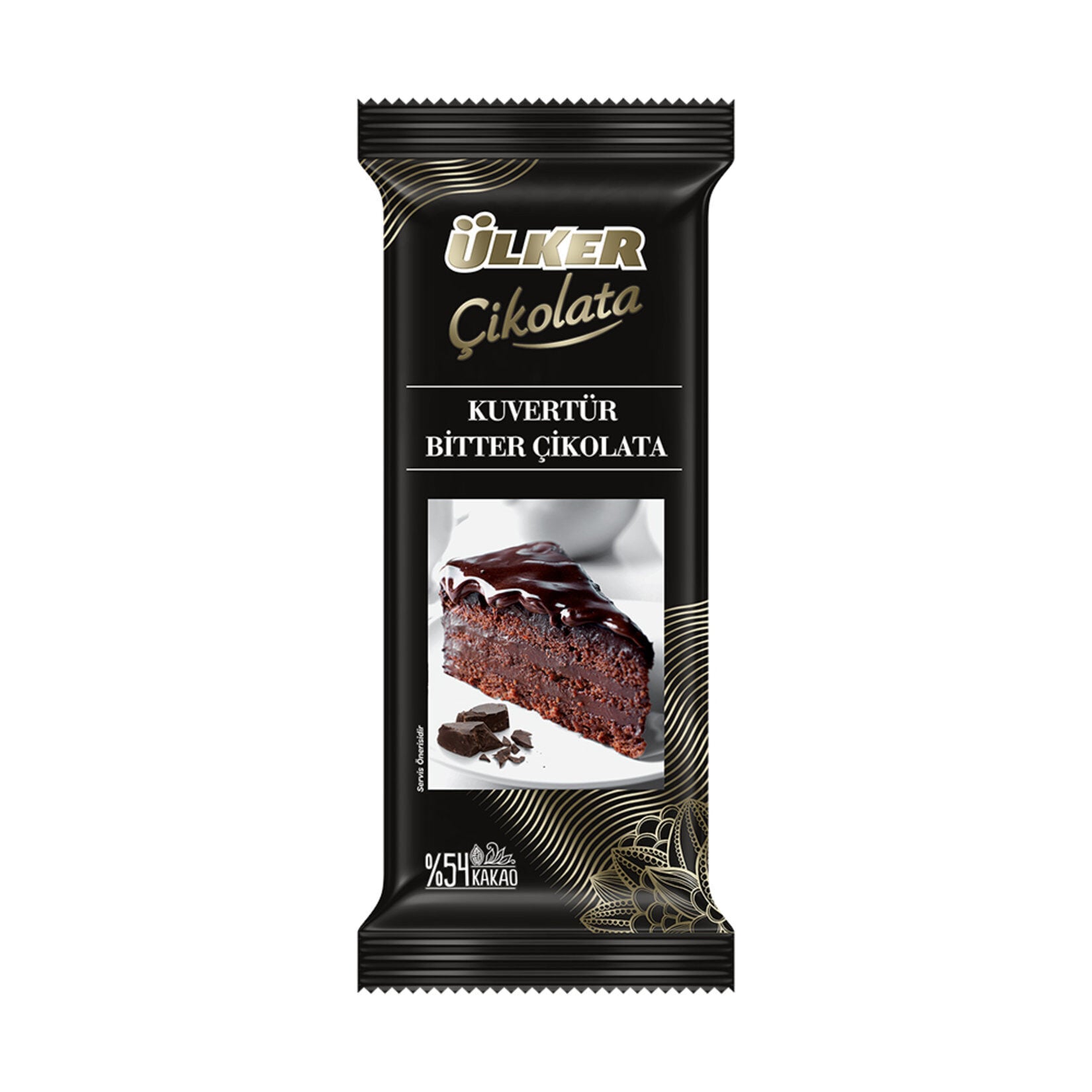Ülker Kuvertür %54 Bitter Tablet 200 gr