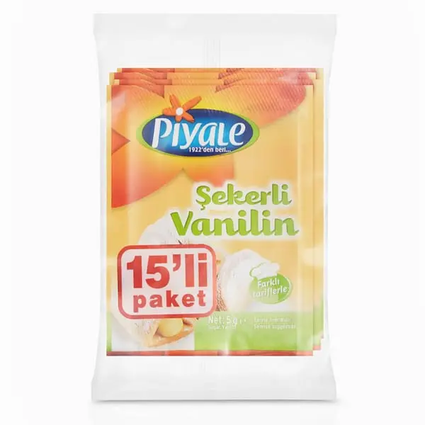 Piyale Şekerli Vanilin 15'Li Paket