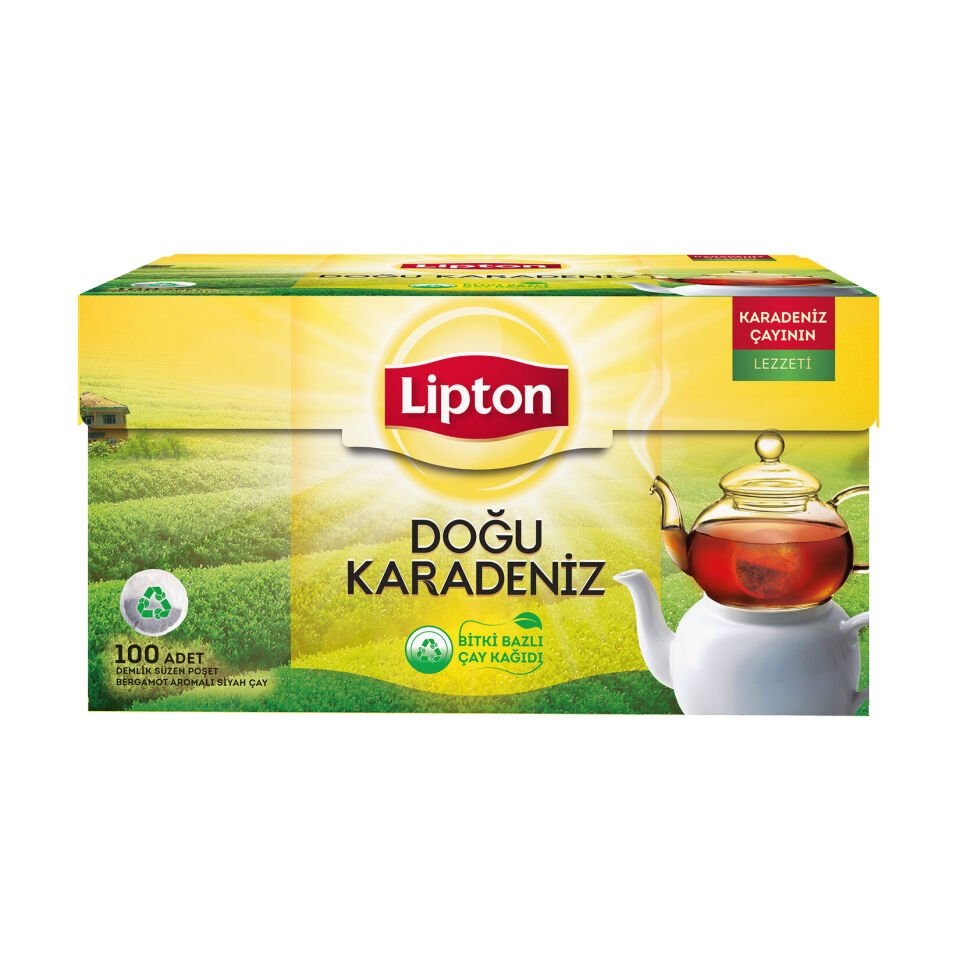 LİPTON DOĞU KARADENİZ DEMLİK POŞET ÇAY 100LÜ