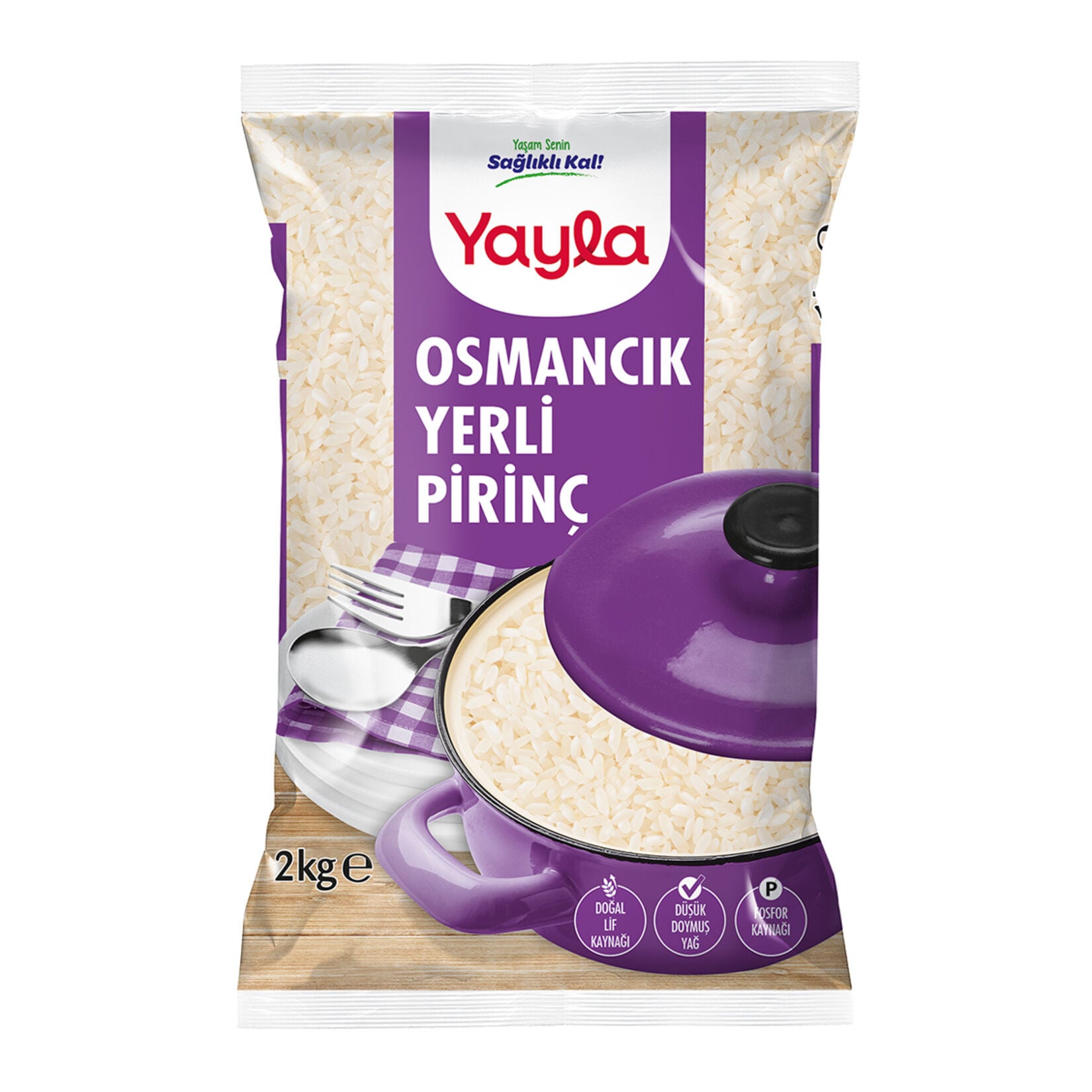 Yayla Osmancık Pirinç 2 Kg