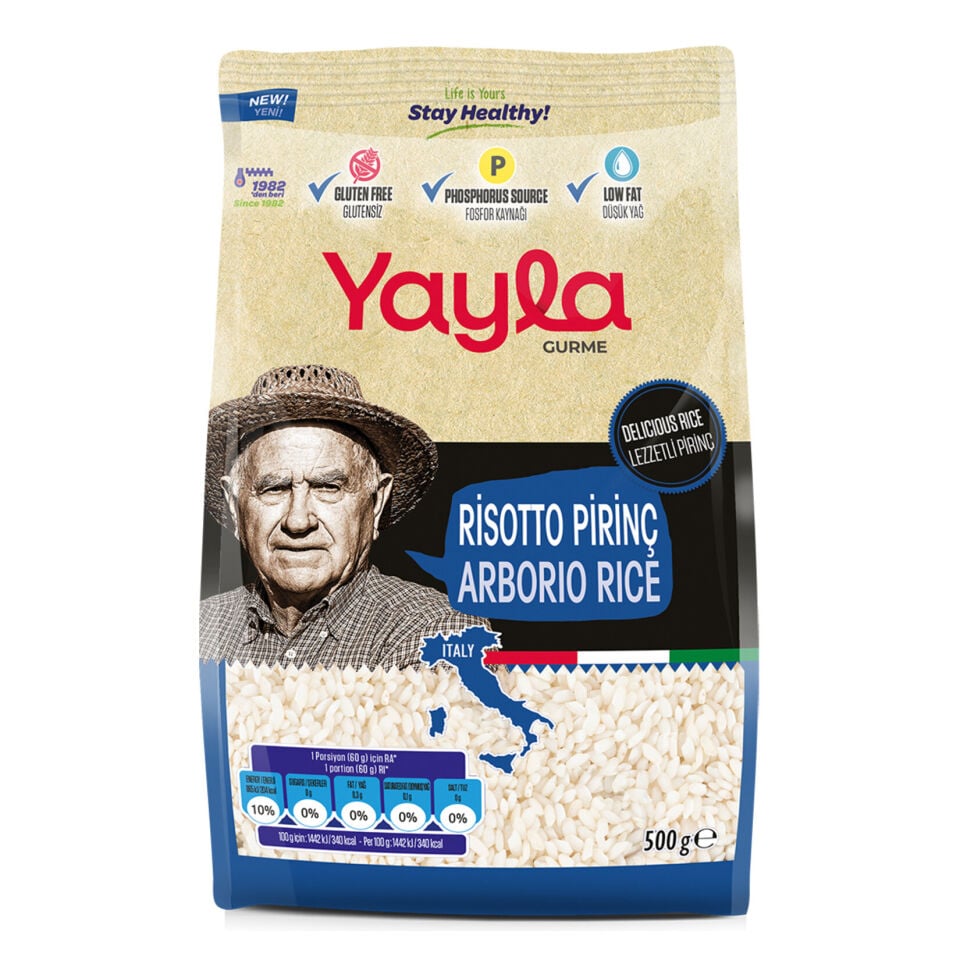 Yayla Gurme Risotto Pirinç 500 gr