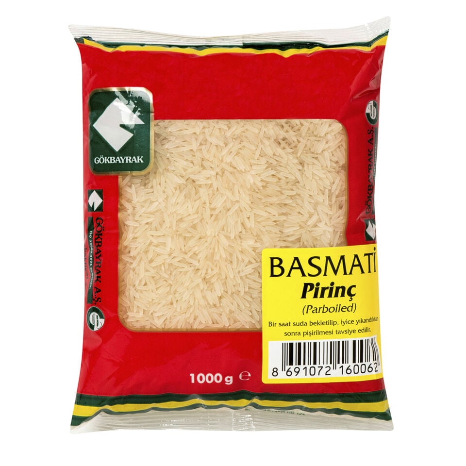 Gökbayrak Basmati Pirinç 1 kg