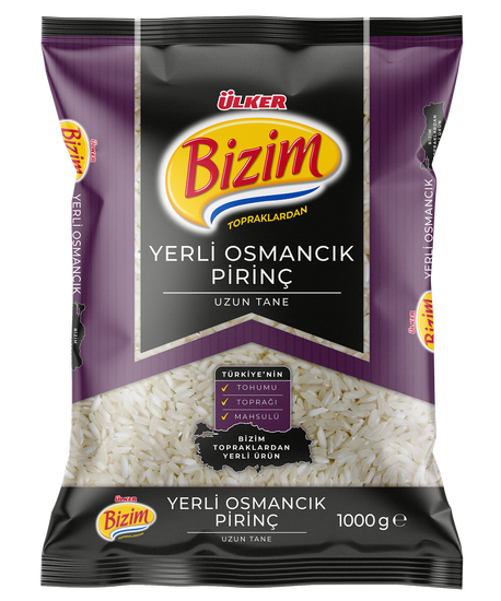 Ülker Bizim Yerli Osmancık Pirinç 1 kg
