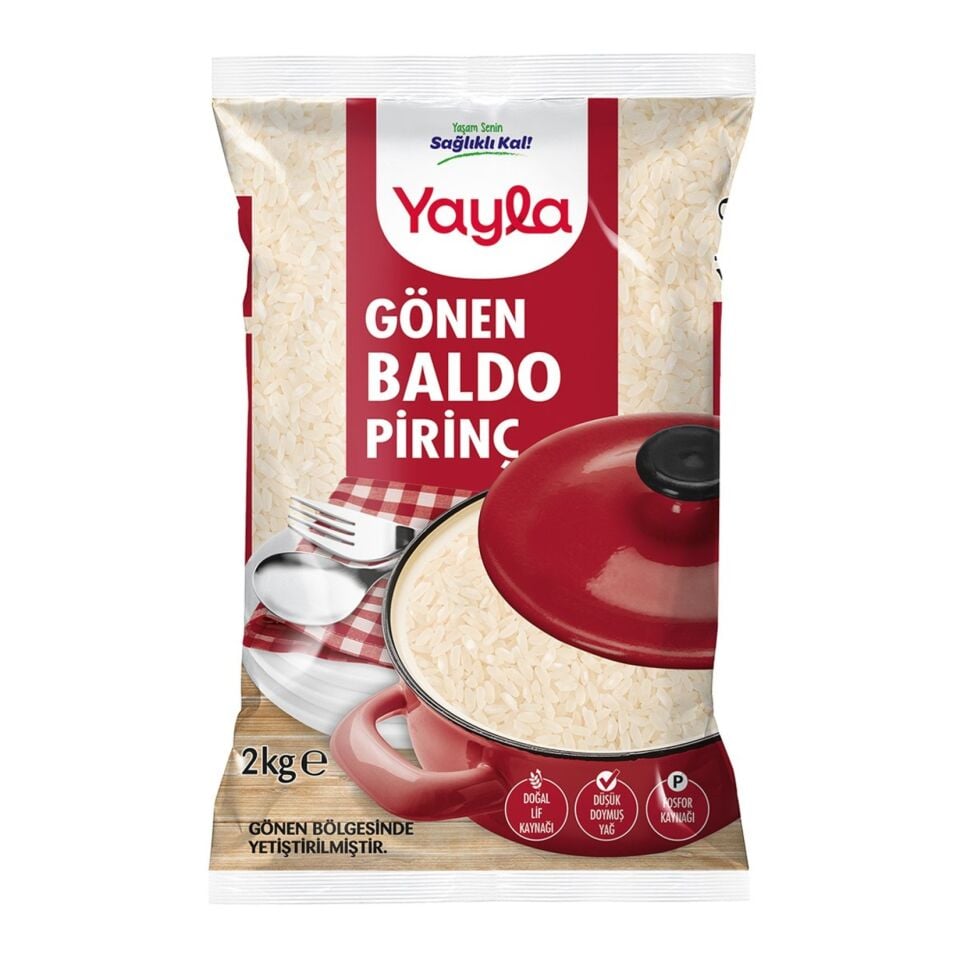 Yayla Gönen Baldo Pirinç 2 kg