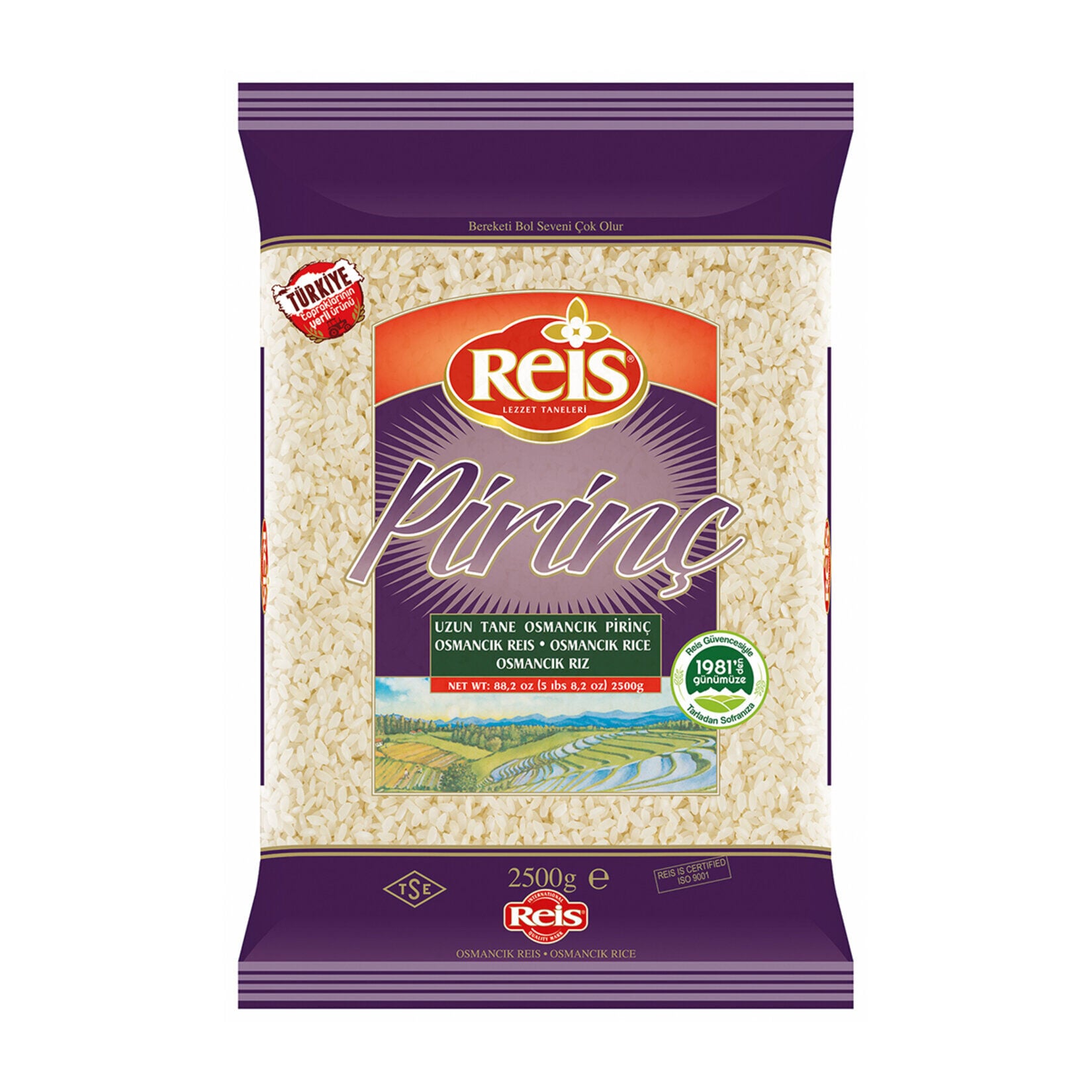 Reis Osmancık Pirinç 2.5 kg