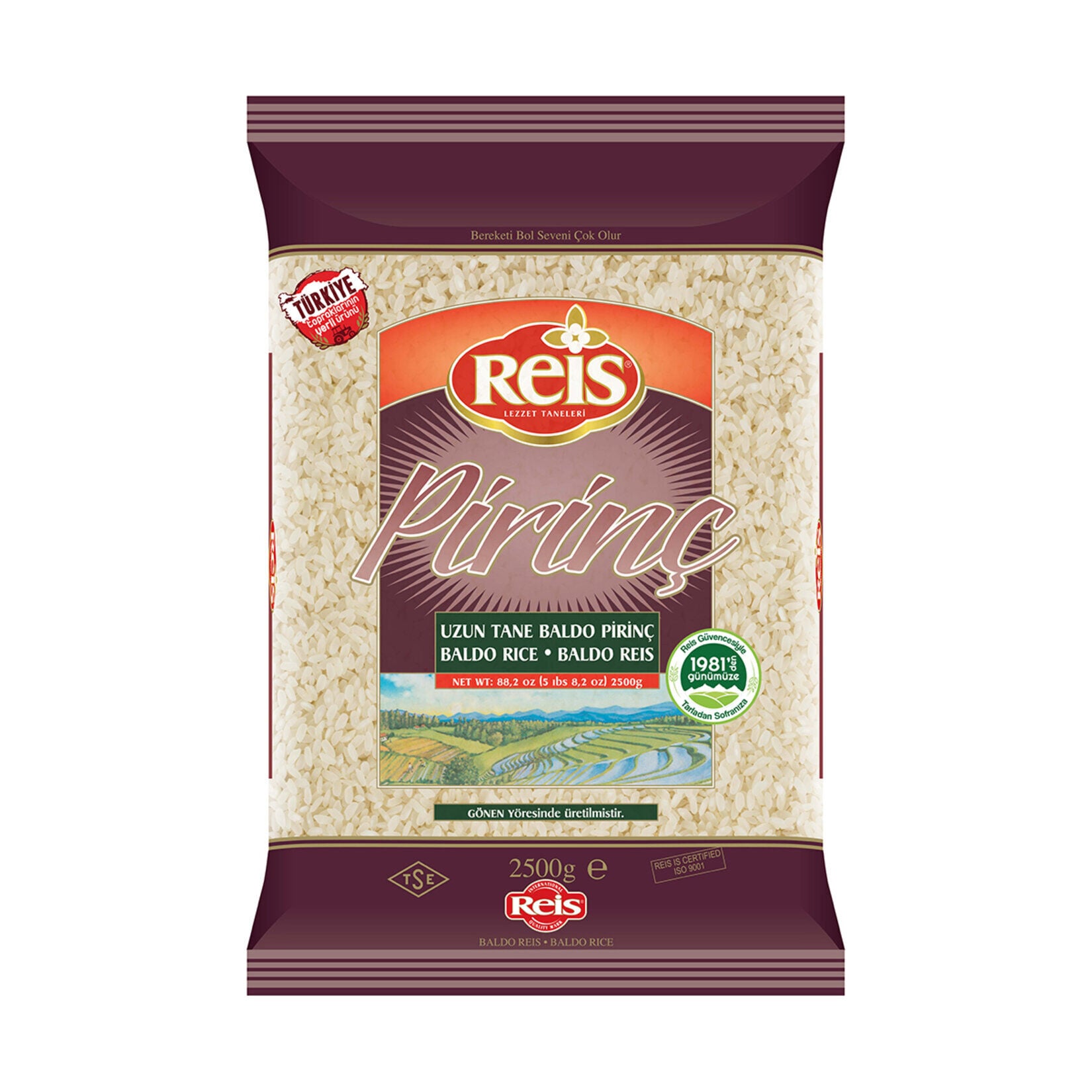 Reis Gönen Baldo Pirinç 2.5 kg