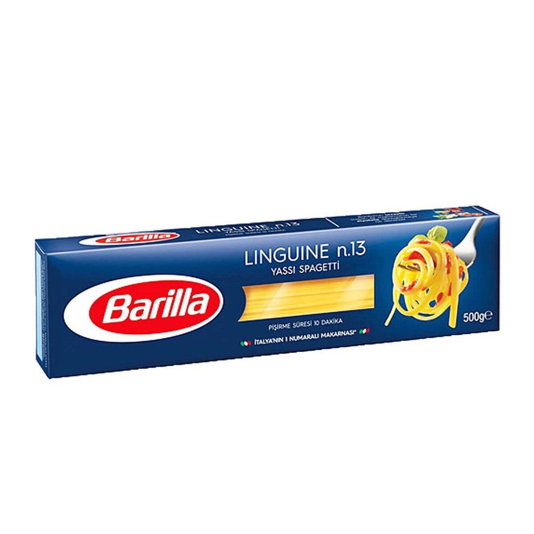 Barilla Linguine(Yassı)Spagetti Makarna 500 Gr