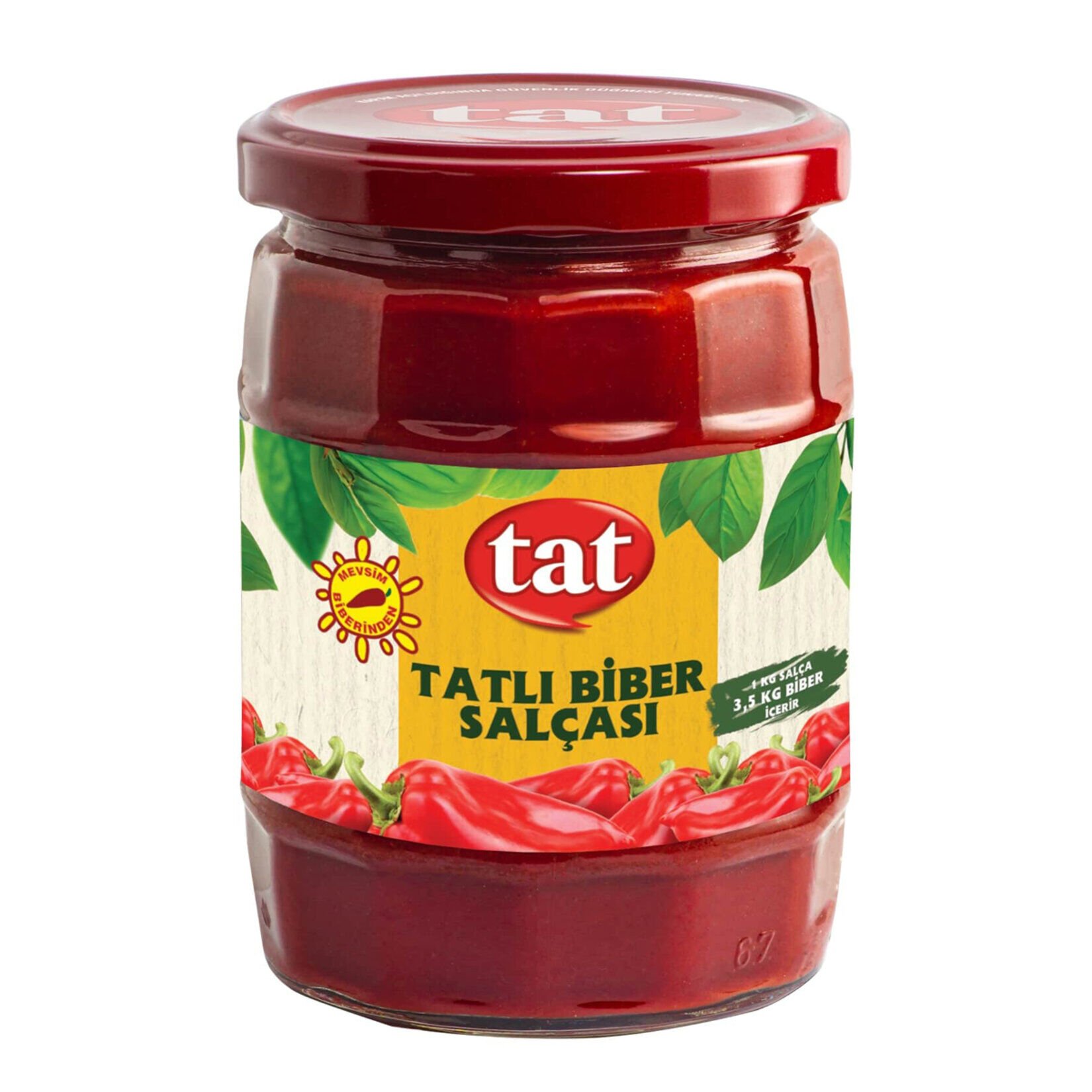 Tat Tatlı Biber Salçası 550 G