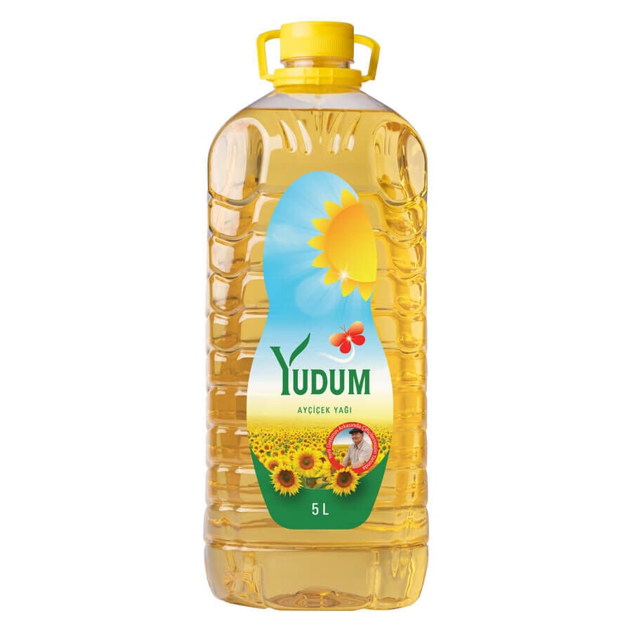 Yudum Ayçiçek Yağı 5 L Dar Pet