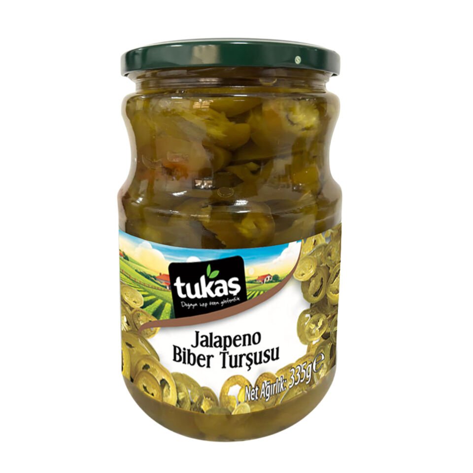 Tukaş Jalapeno Biber Turşusu 335 G