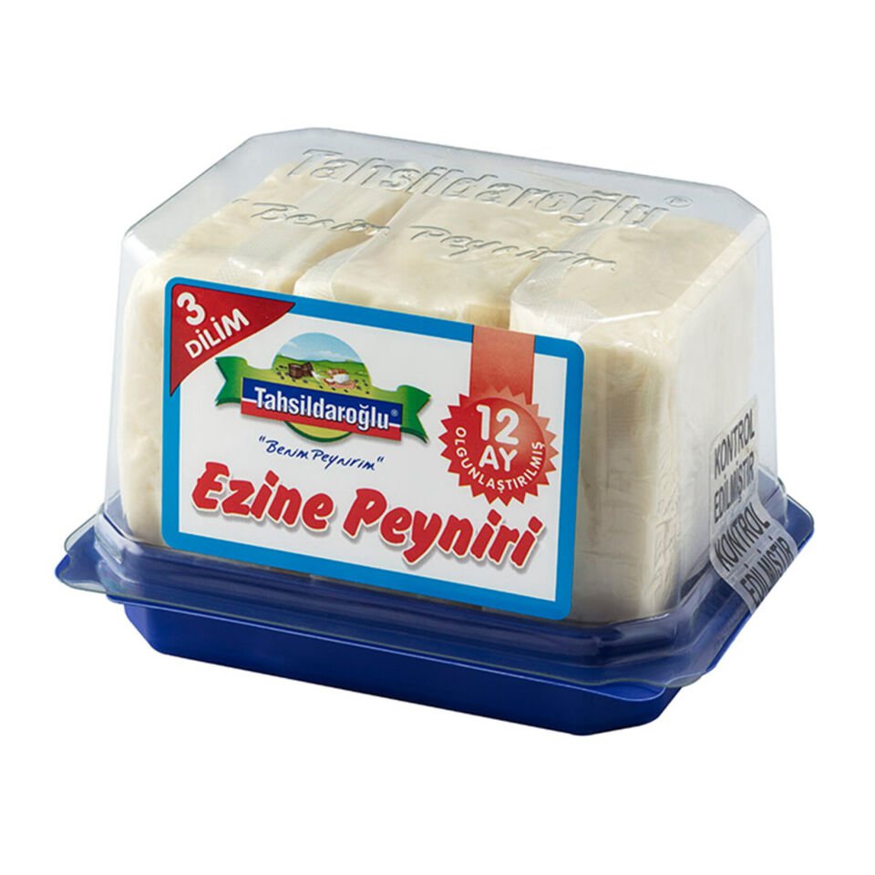 Tahsildaroğlu Dilimli Ezine Peyniri 450 Gr(%45 Keçi %40 Koyun %15 İnek)