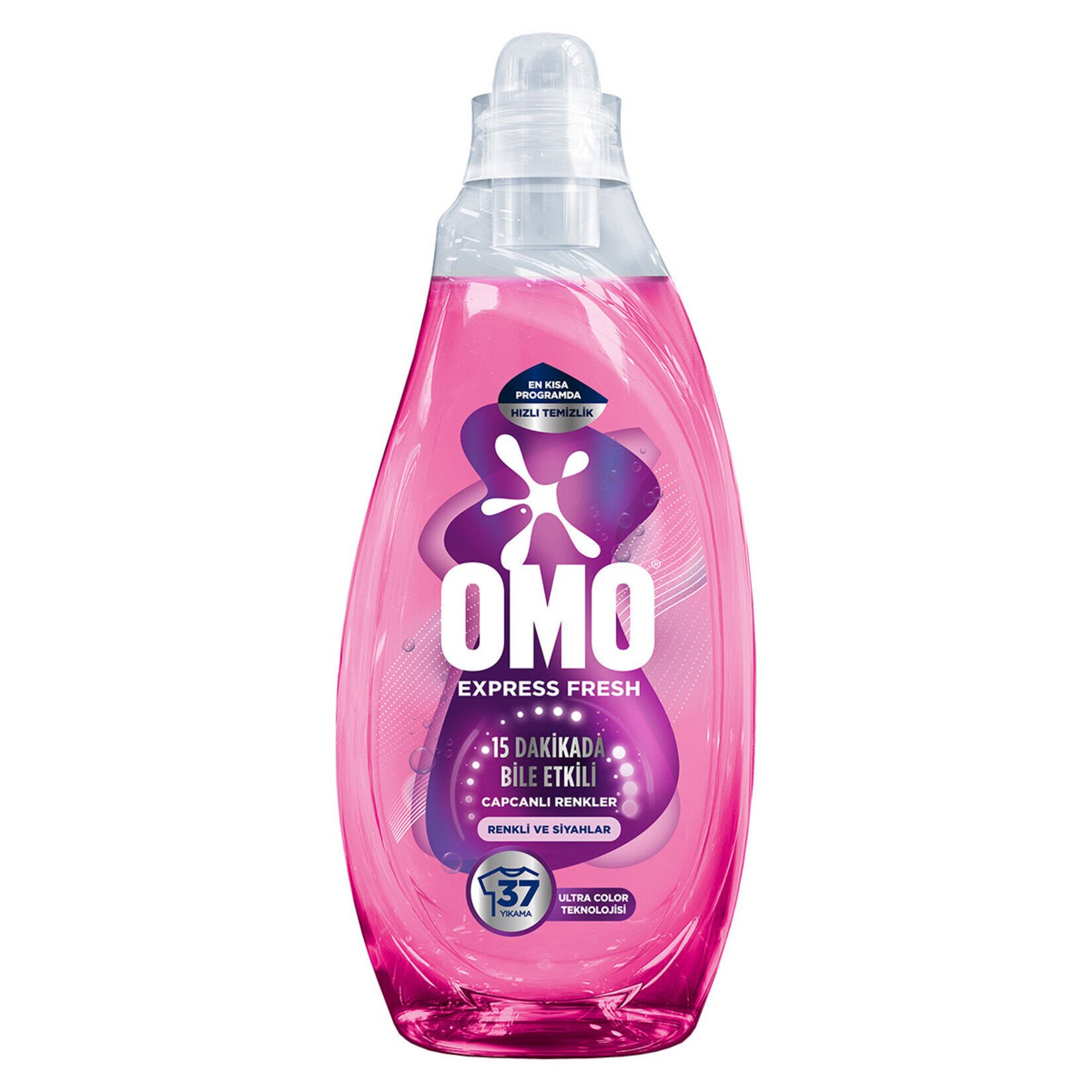 Omo Express Fresh Capcanlı Renkler Renkli ve Siyah 1.48 L