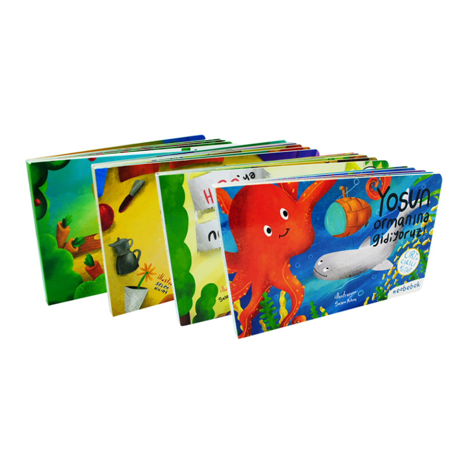 Cırt Cırtlı Kitap 4'lü Set