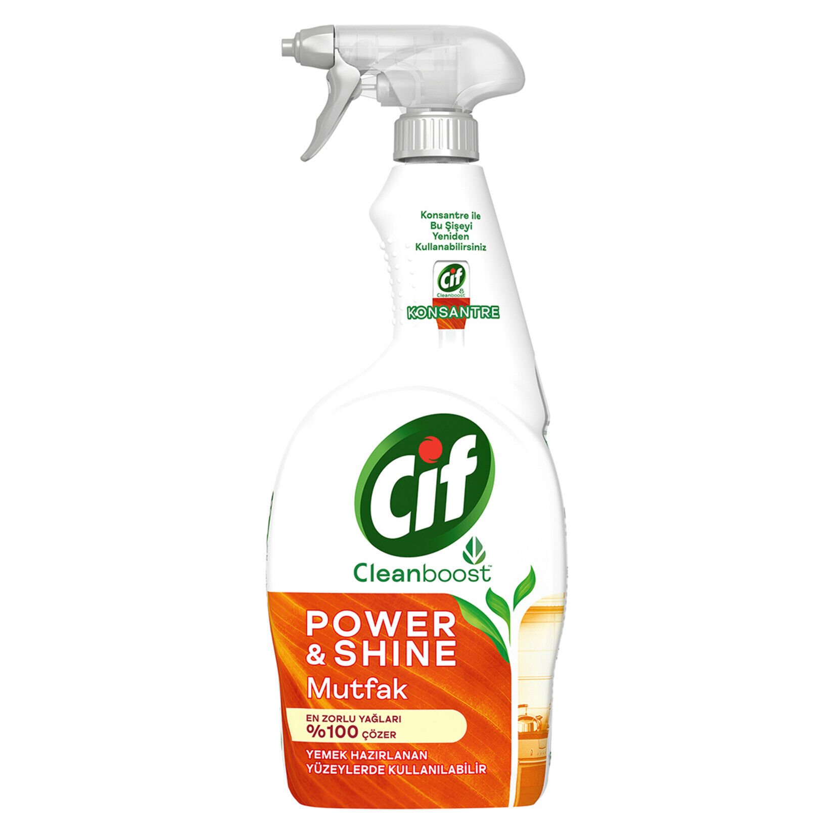 Cif Power&Shine Sprey Mutfak Temizleyici 750 ML