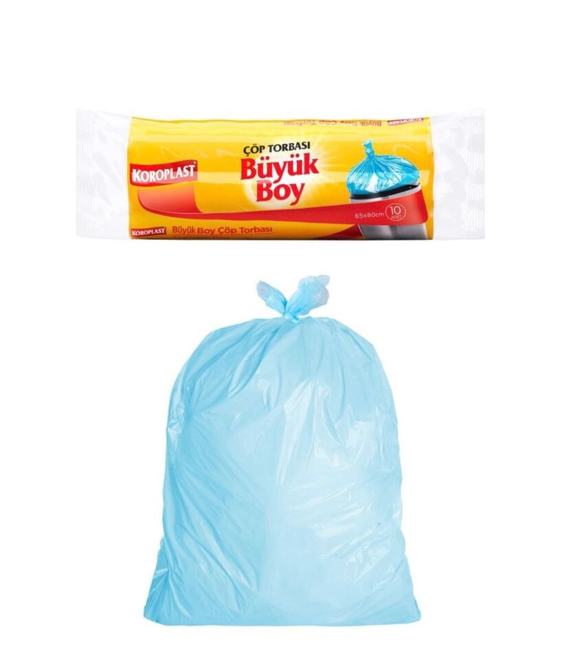 Koroplast Büyük Boy Çöp Torbası 10'lu