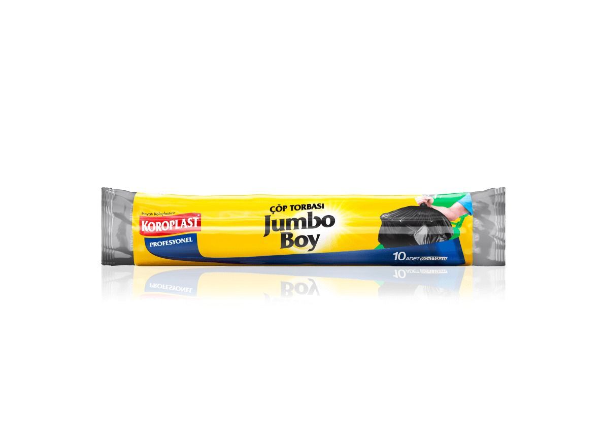 Koroplast Prof Jumbo Boy 10'lu Çöp Torbası