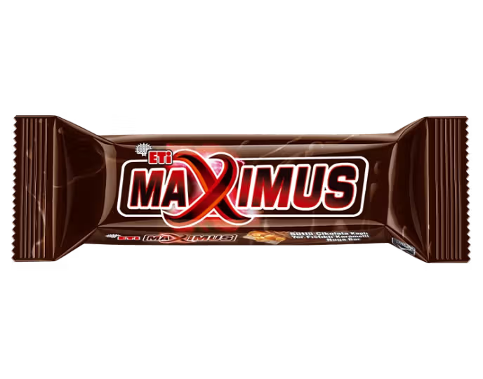 Eti Maximus Yer Fıstıklı, Karamelli Nuga Bar 36 g
