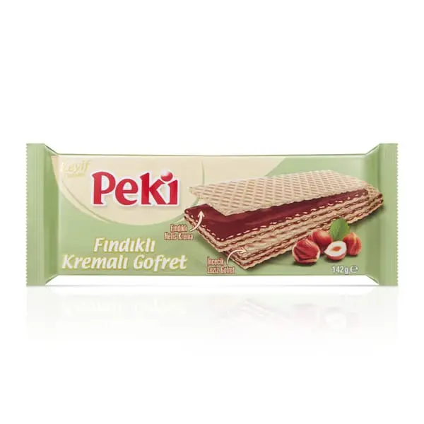 Peki Fındıklı Kremalı Gofret 142 gr