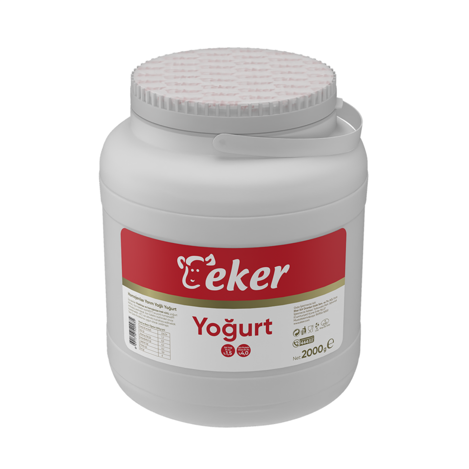 Eker Yarım Yağlı Yoğurt Bidon 2 kg