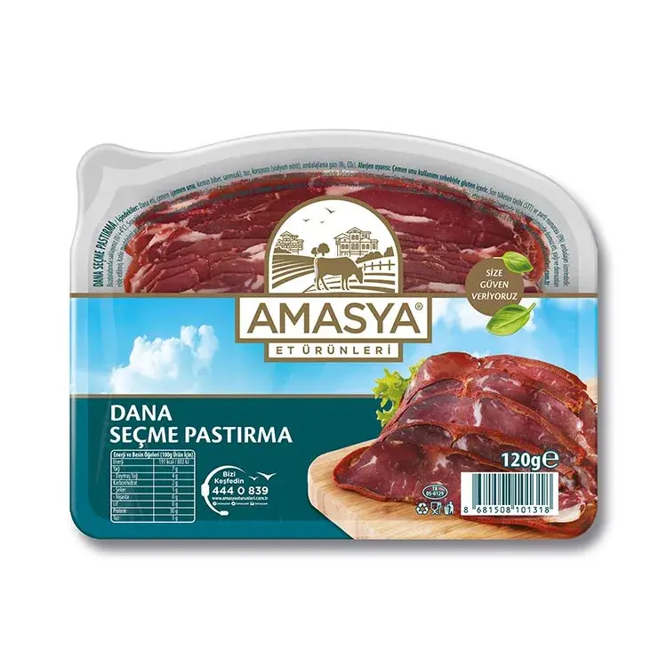 Amasya Et Dana Seçme Pastırma 120 gr