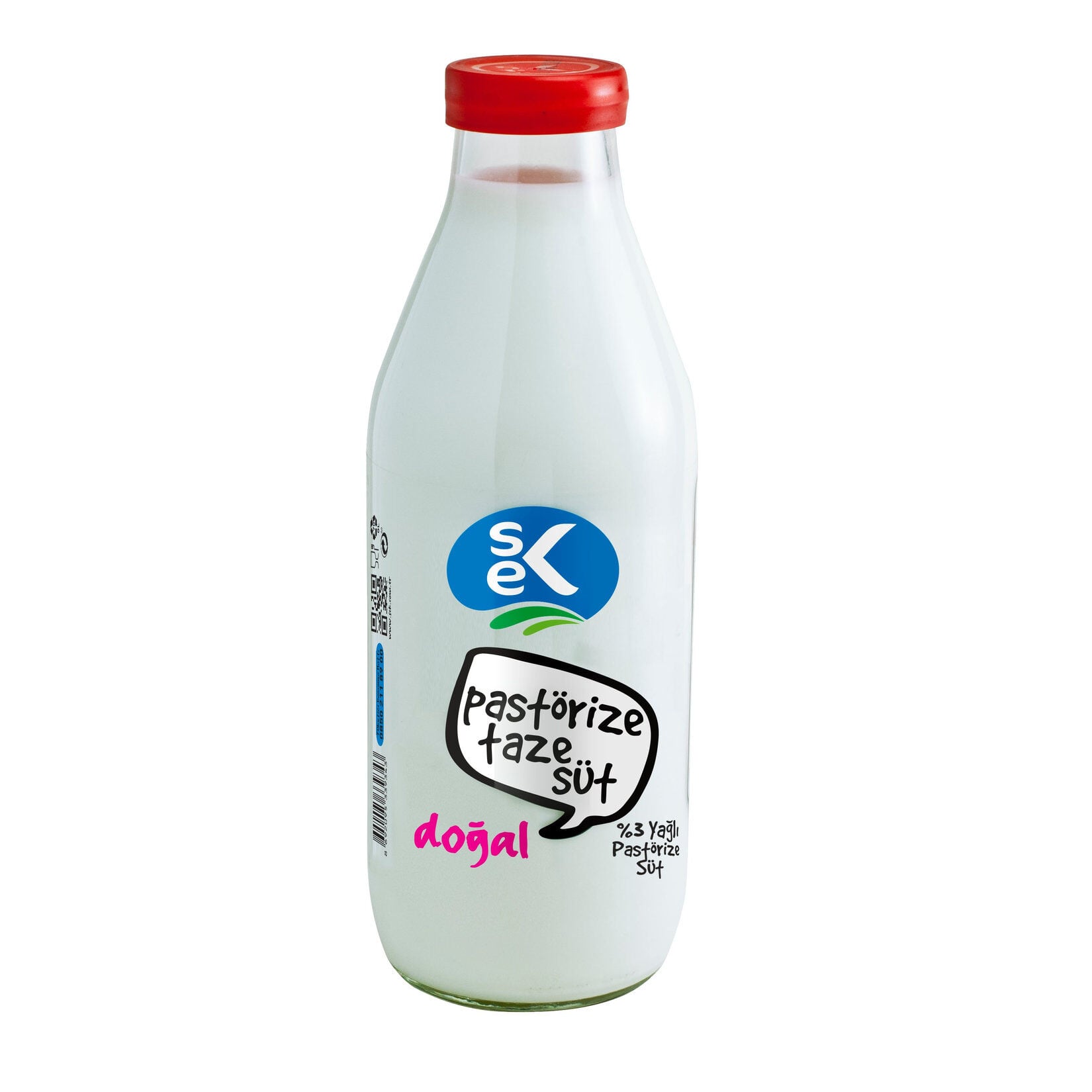Sek Pastörize Günlük Süt 1 L