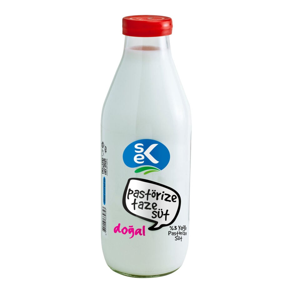 Sek Pastörize Günlük Süt 1 L
