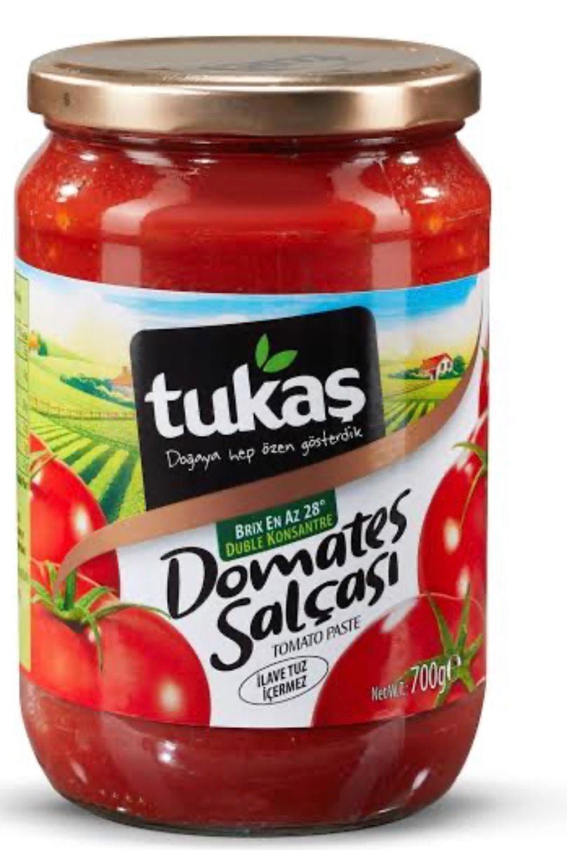 Tukaş Domates Salçası 700 G Cam