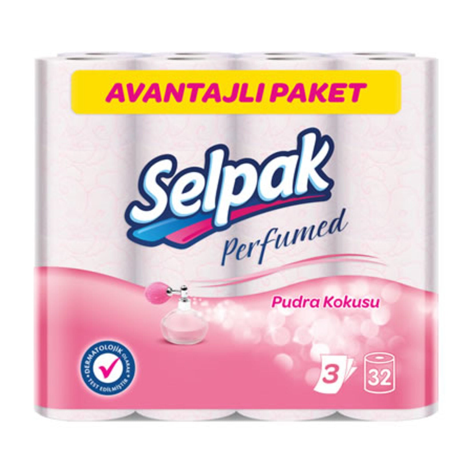 Selpak 32'li Pudralı Tuvalet Kağıdı