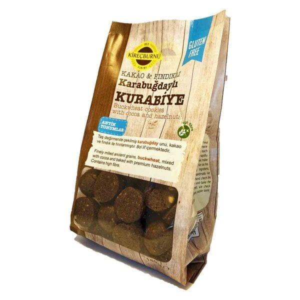 Kireçburnu Kakao ve Fındıklı Karabuğdaylı Glutensiz Kurabiye 180 g