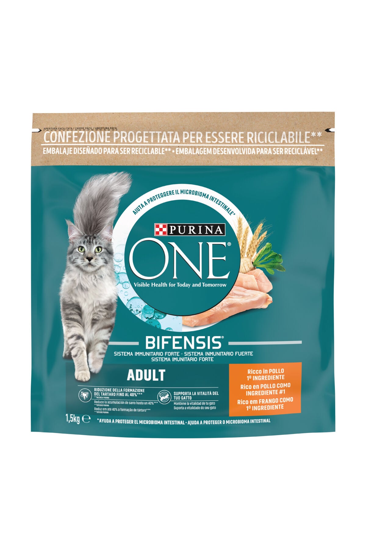 Purina One Yetişkin Kedi Tavuklu 1.5 kg