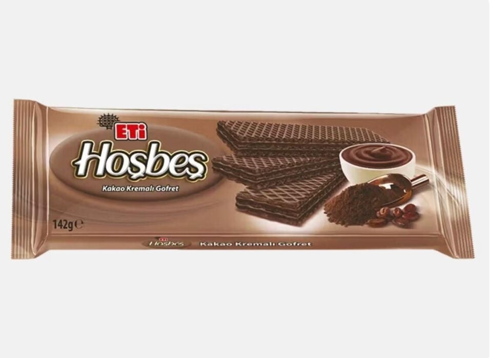 Eti Hoşbeş Kakao Kremalı Gofret 142 g