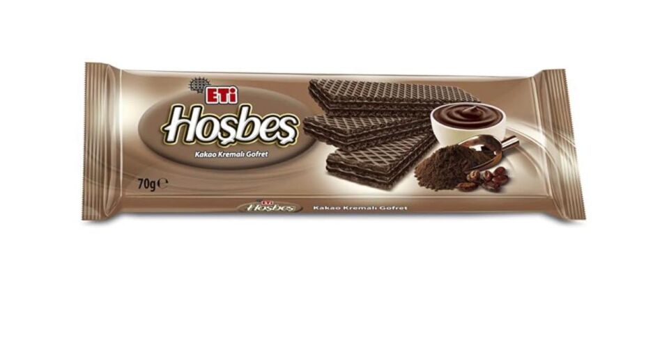 Eti Hoşbeş Kakao Kremalı Gofret 70 g