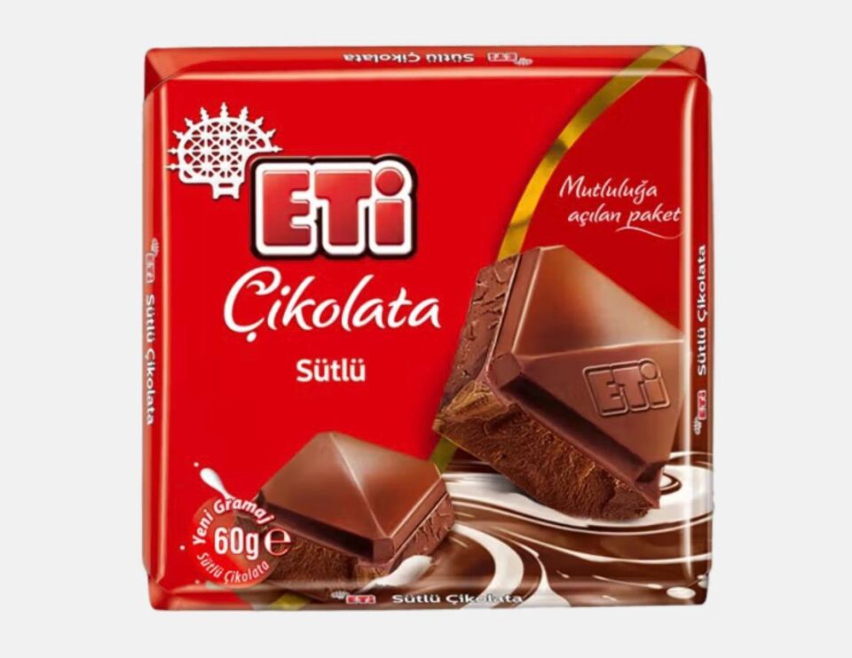 Eti Sütlü Çikolata 60 G