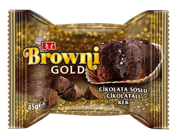 Eti Browni Gold Çikolatalı Kek 45 G