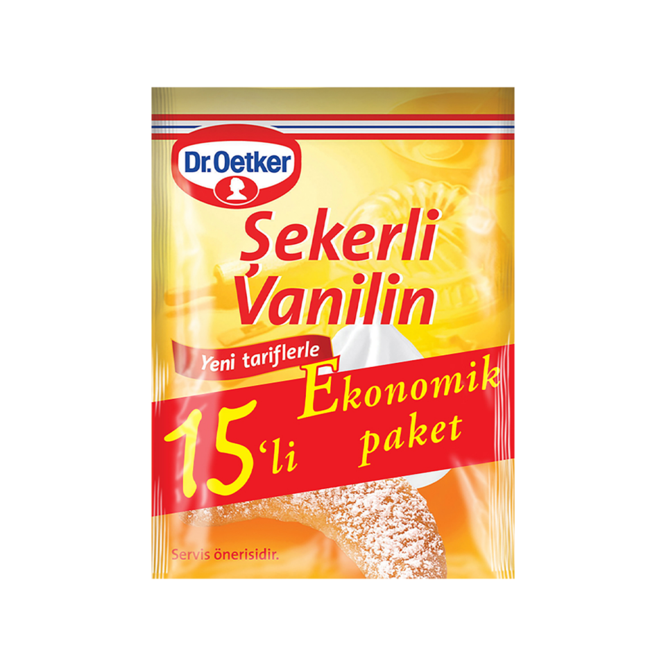 Dr. Oetker Şekerli Vanilin 15'li 75 gr