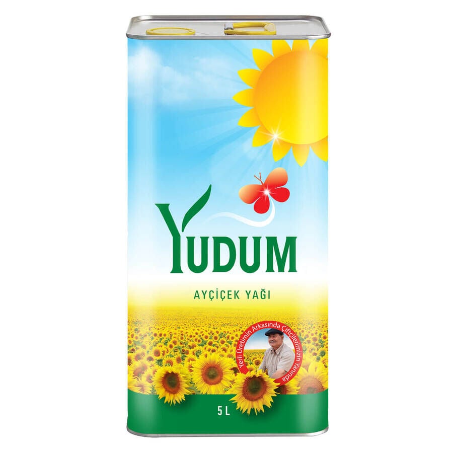 Yudum Ayçiçek Yağı 5 L