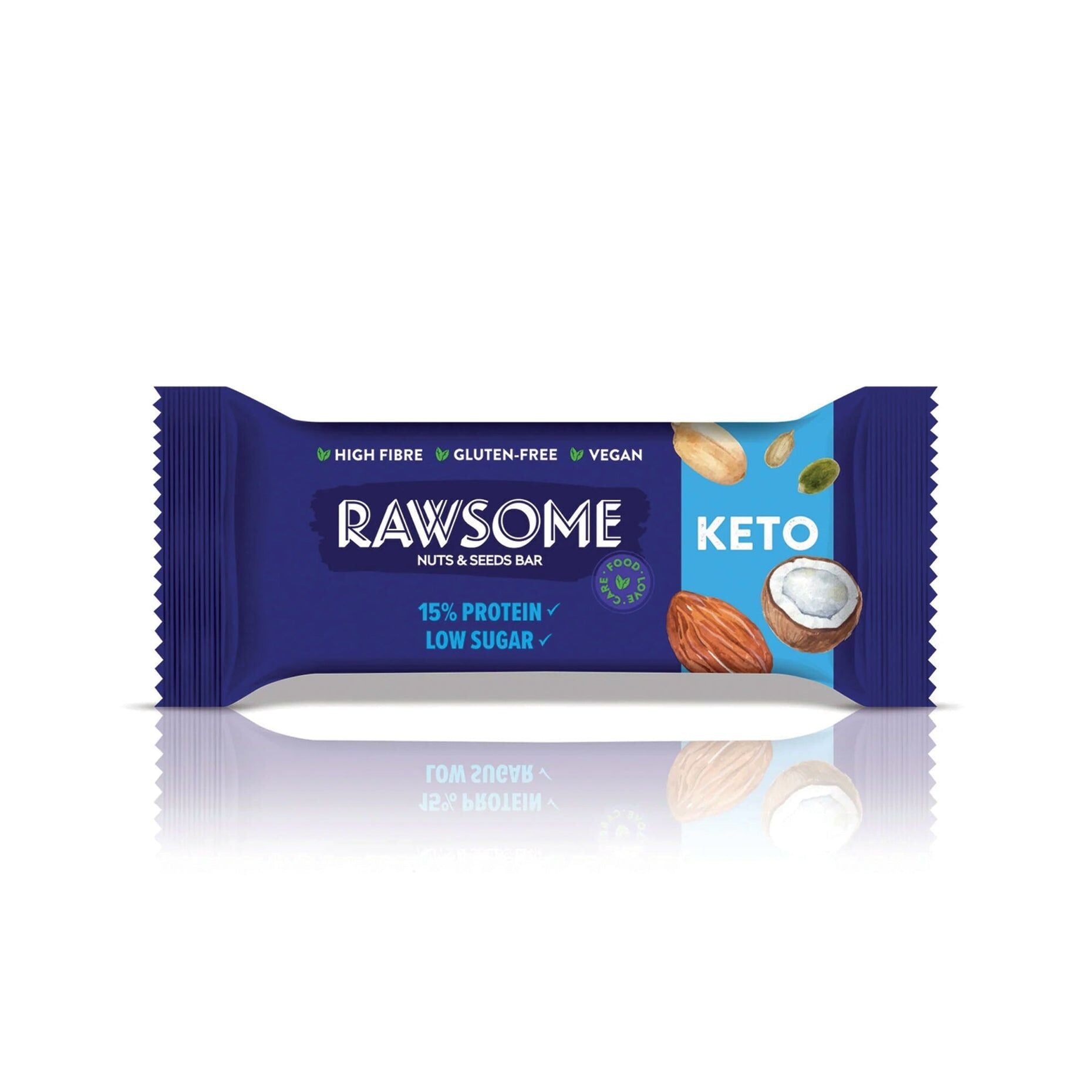 Rawmygod Low Sugar Ketogenic Bar 40 gr