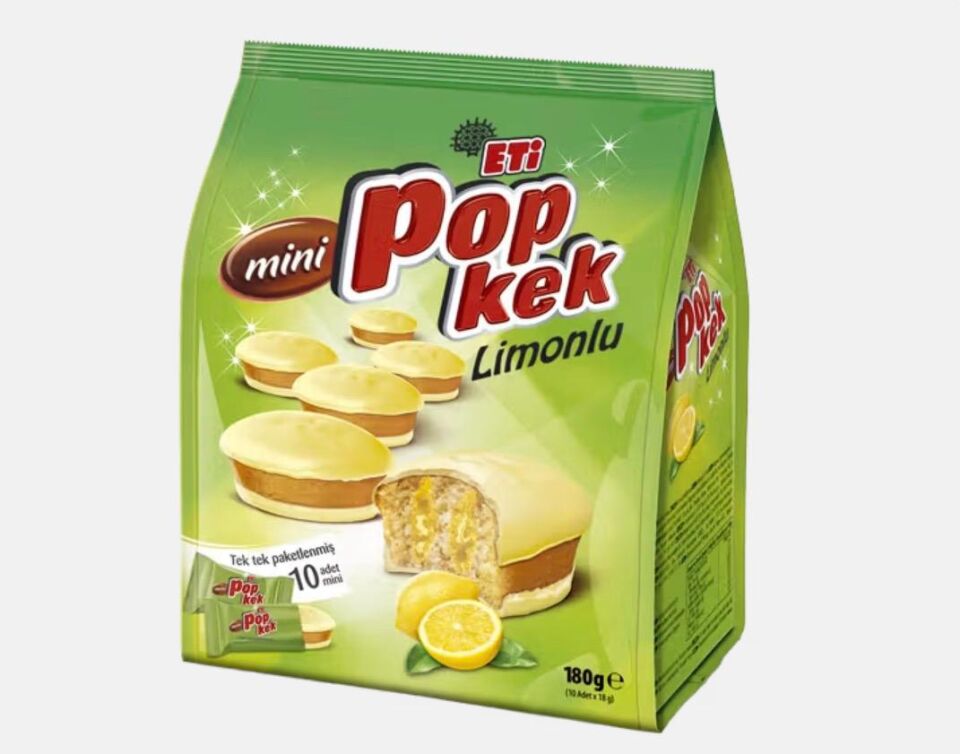 Eti Popkek Mini Limonlu Kek 180 G