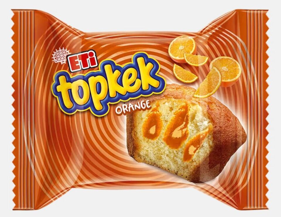 Eti Topkek Portakallı Kek 40 G