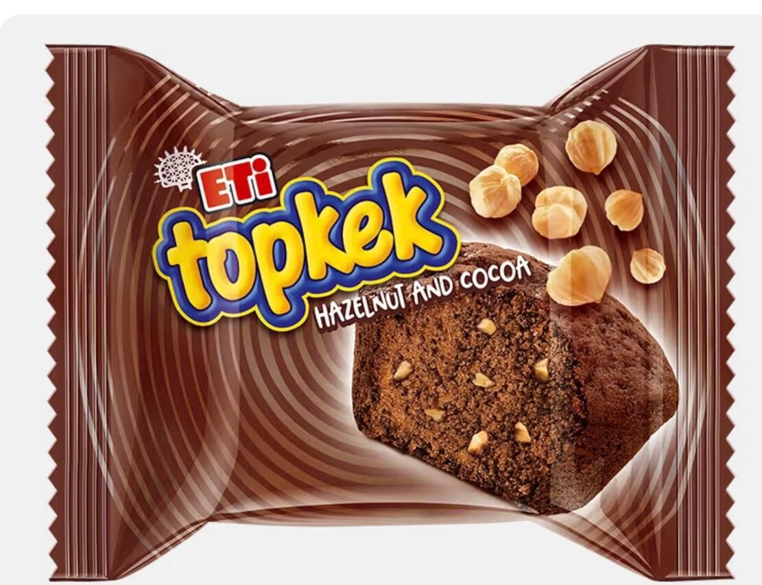 Eti Topkek Fındıklı Kakaolu Kek 35 G