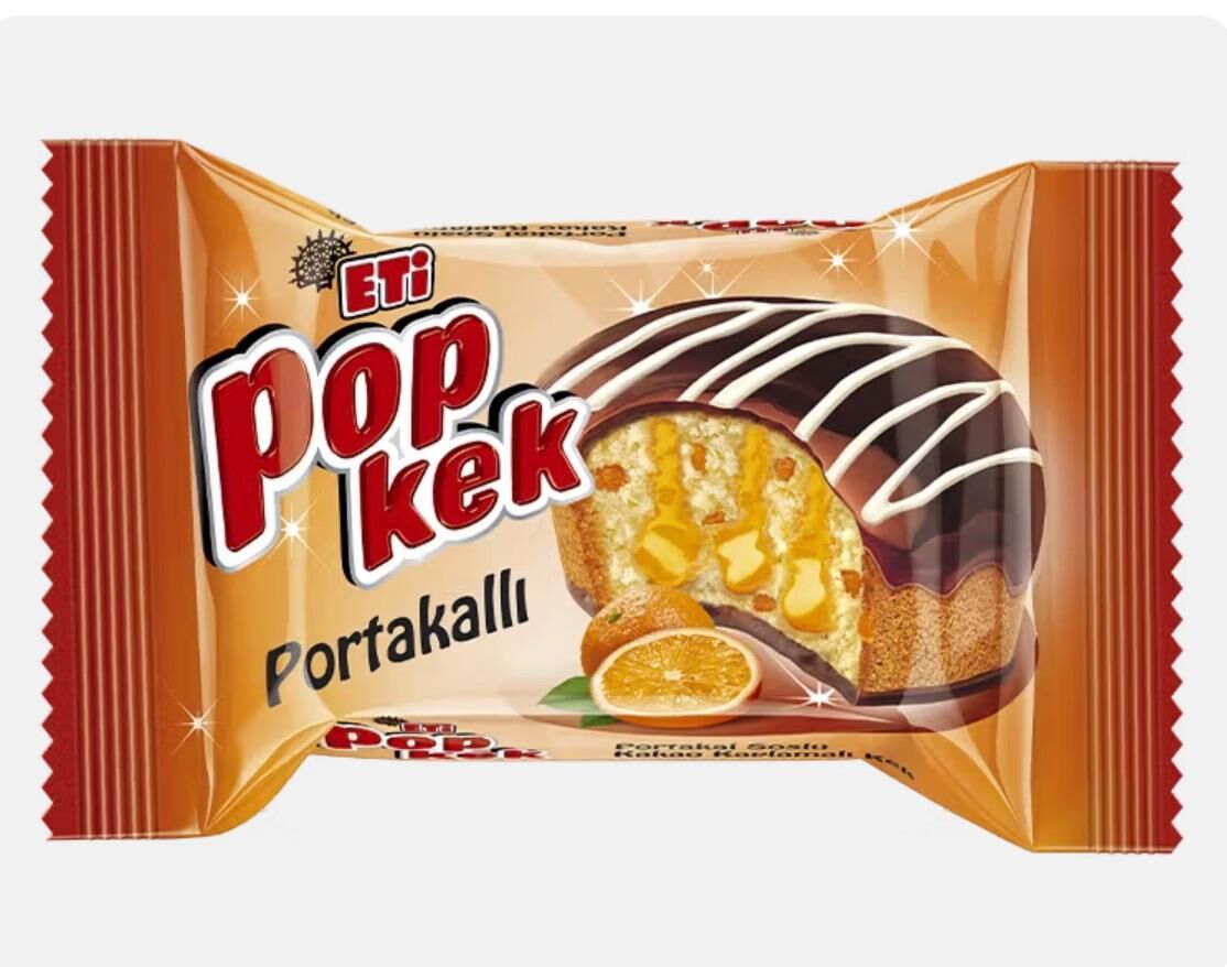 Eti Popkek Portakal Kremalı 60 G