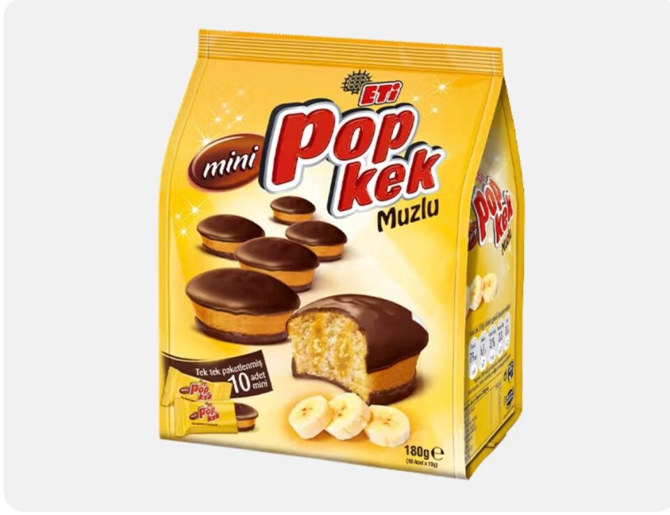 Eti Popkek Mini Muzlu Kremalı 10 x 18 G