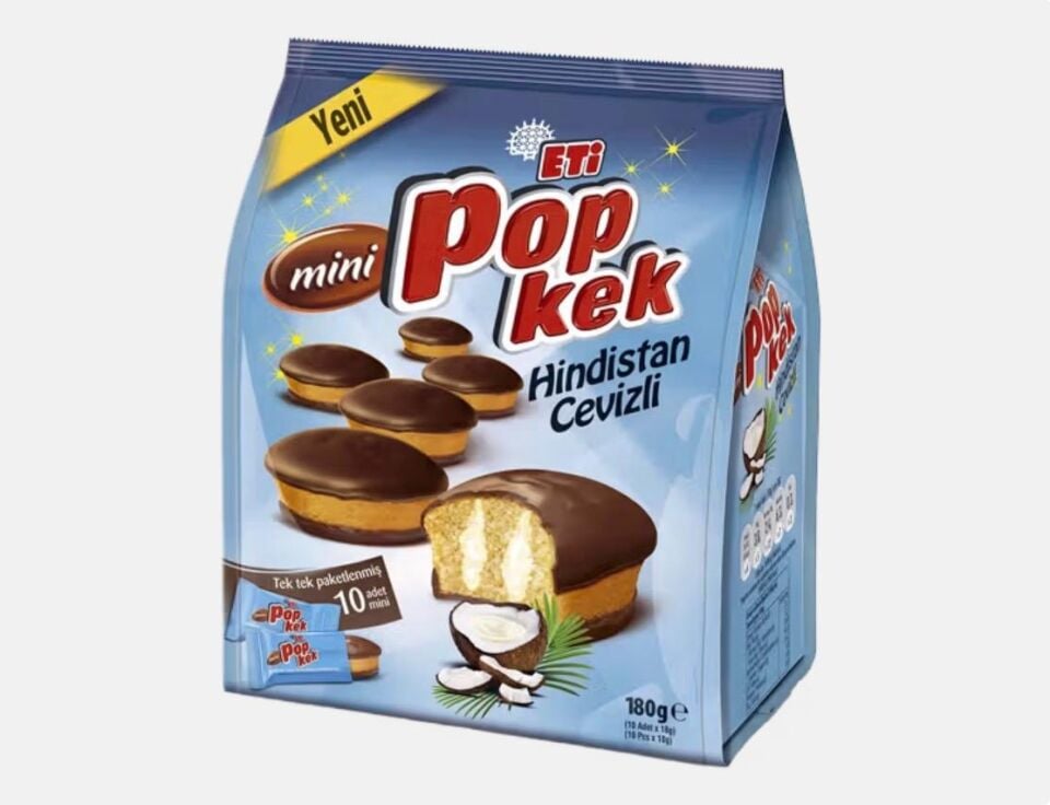 Eti Popkek Mini Hindistan Cevizli Kek 180 G