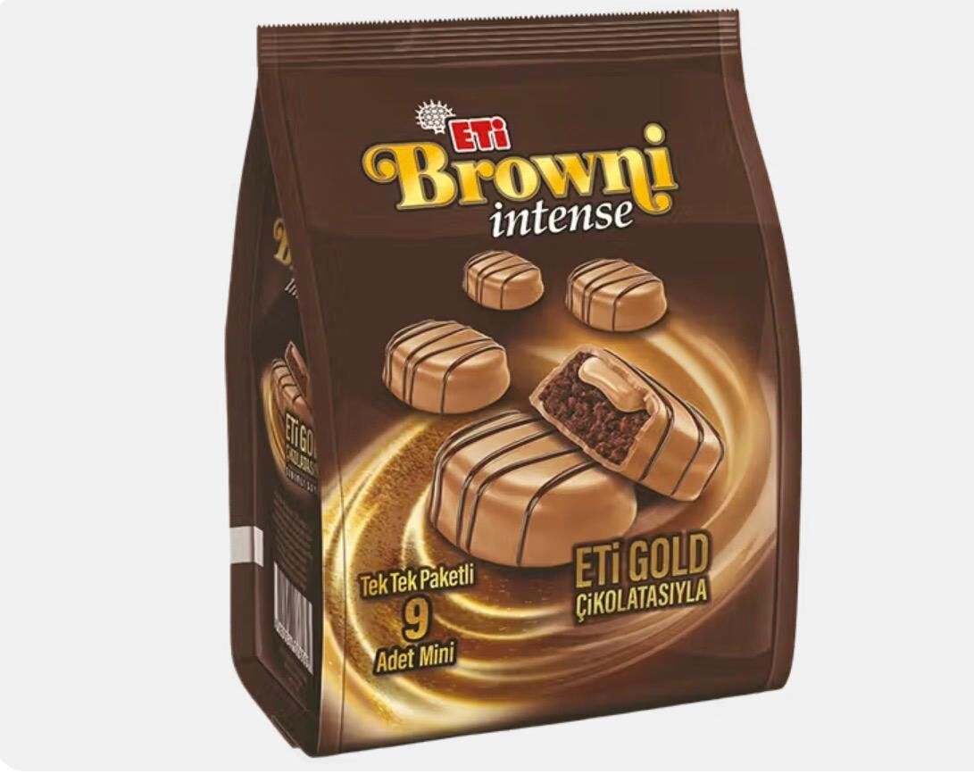 Eti Browni Intense Mini Karamelize Beyaz Çikolata Kremalı Kek 135 G